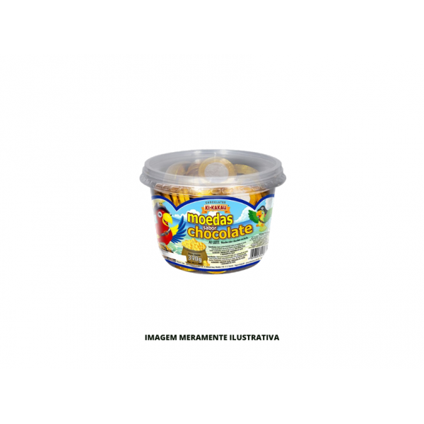 CHOCOLATE  - KI KAKAU - 340g MOEDAS